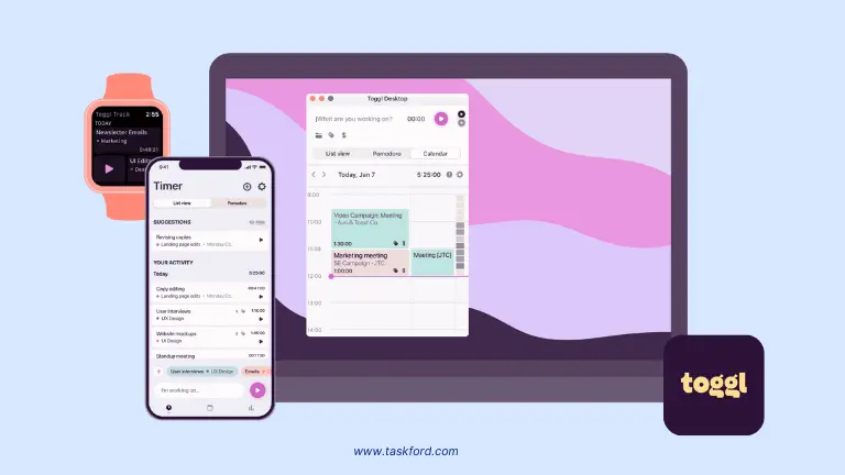 Toggl Track - time tracking for small businesses